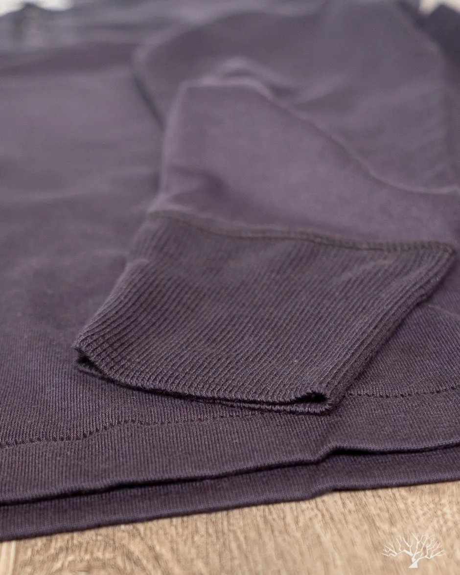 204 Relaxed Long Sleeve Henley - Night Blue