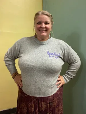 A New Day gray Sweaters, medium