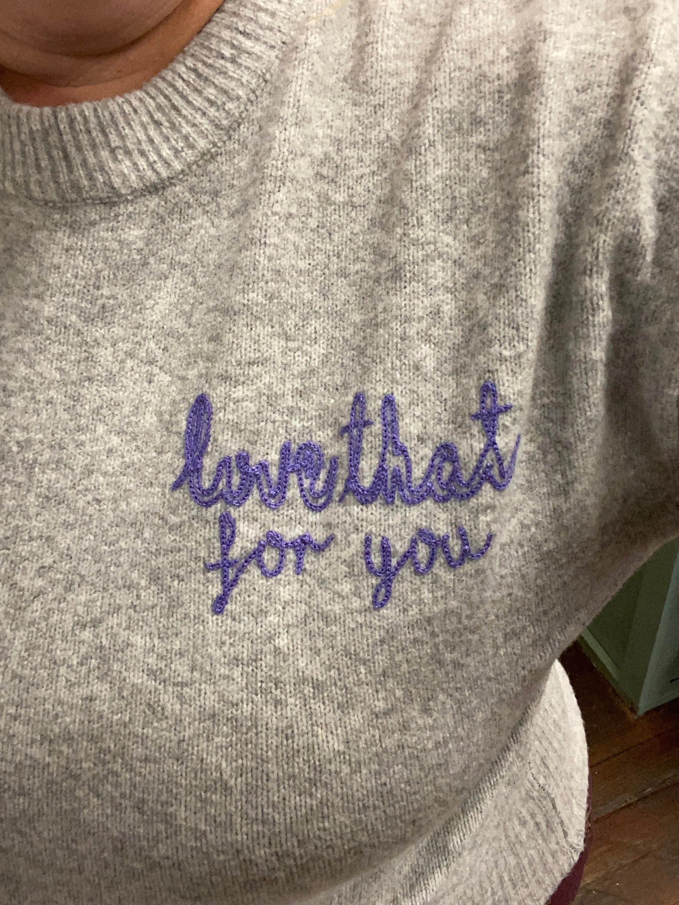 A New Day gray Sweaters, medium
