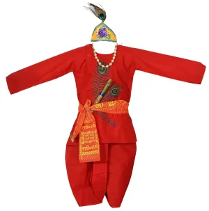 Ahhaaaa Cotton Kids Ethnic Dress Kurta with Dhoti Pant for Boys