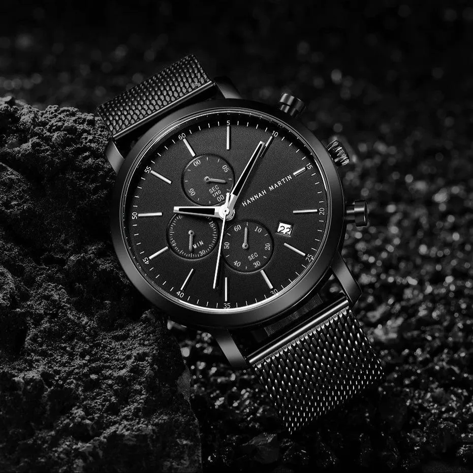 Amalfi Minimalist Chronograph Watch