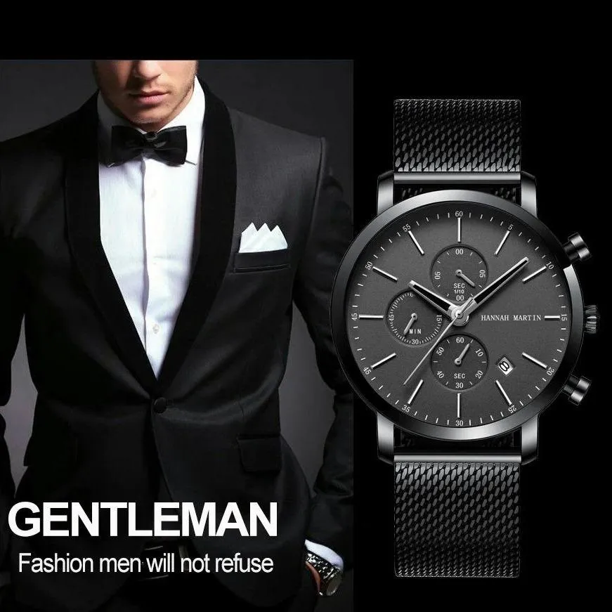 Amalfi Minimalist Chronograph Watch