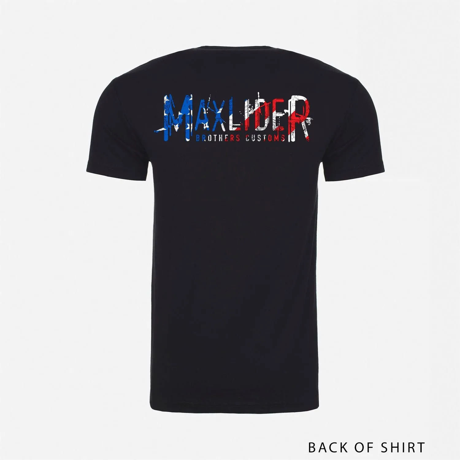 American Flag Ford Bronco Script Vintage Wash Premium T-Shirt