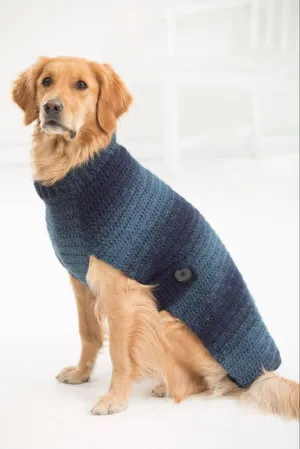 Asta Dog Sweater (Crochet) - Version 1