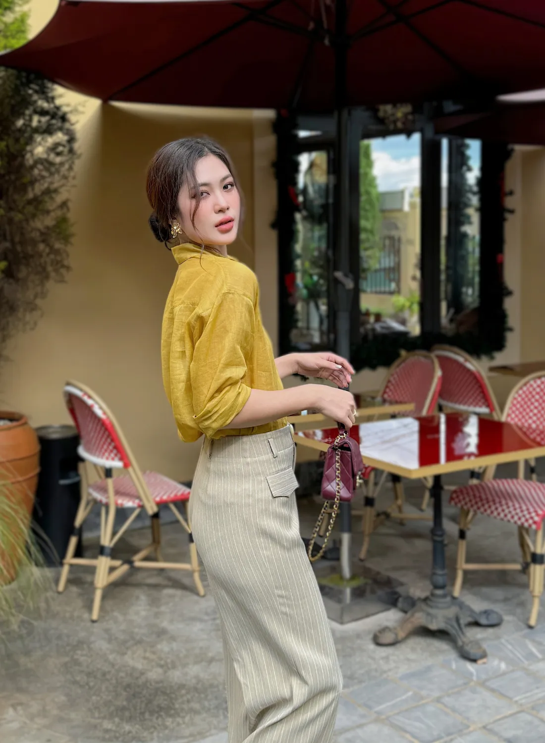 Autumn Linen Shirt