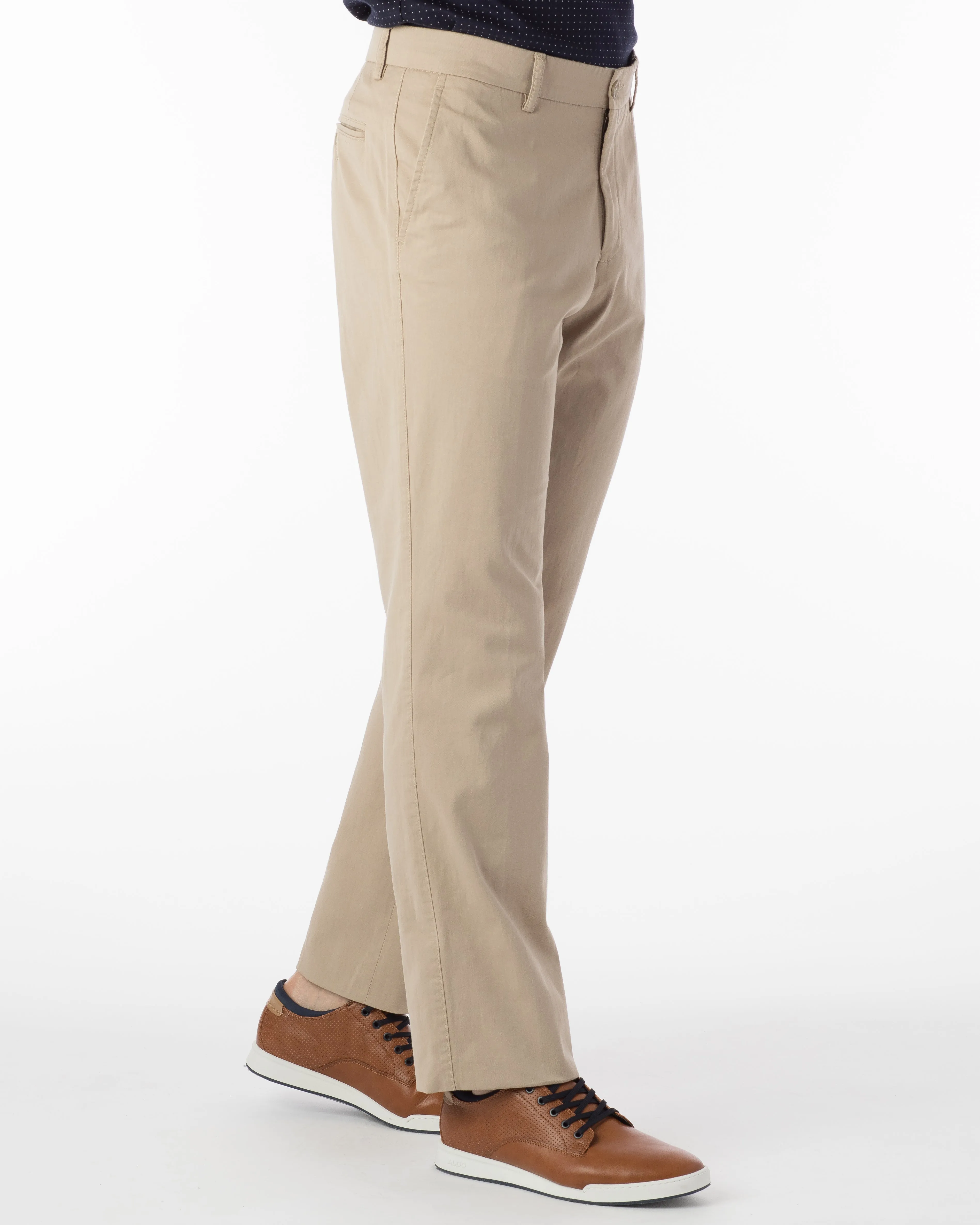 Ballin Pants - Atwater True Khaki Pima Twill - Khaki