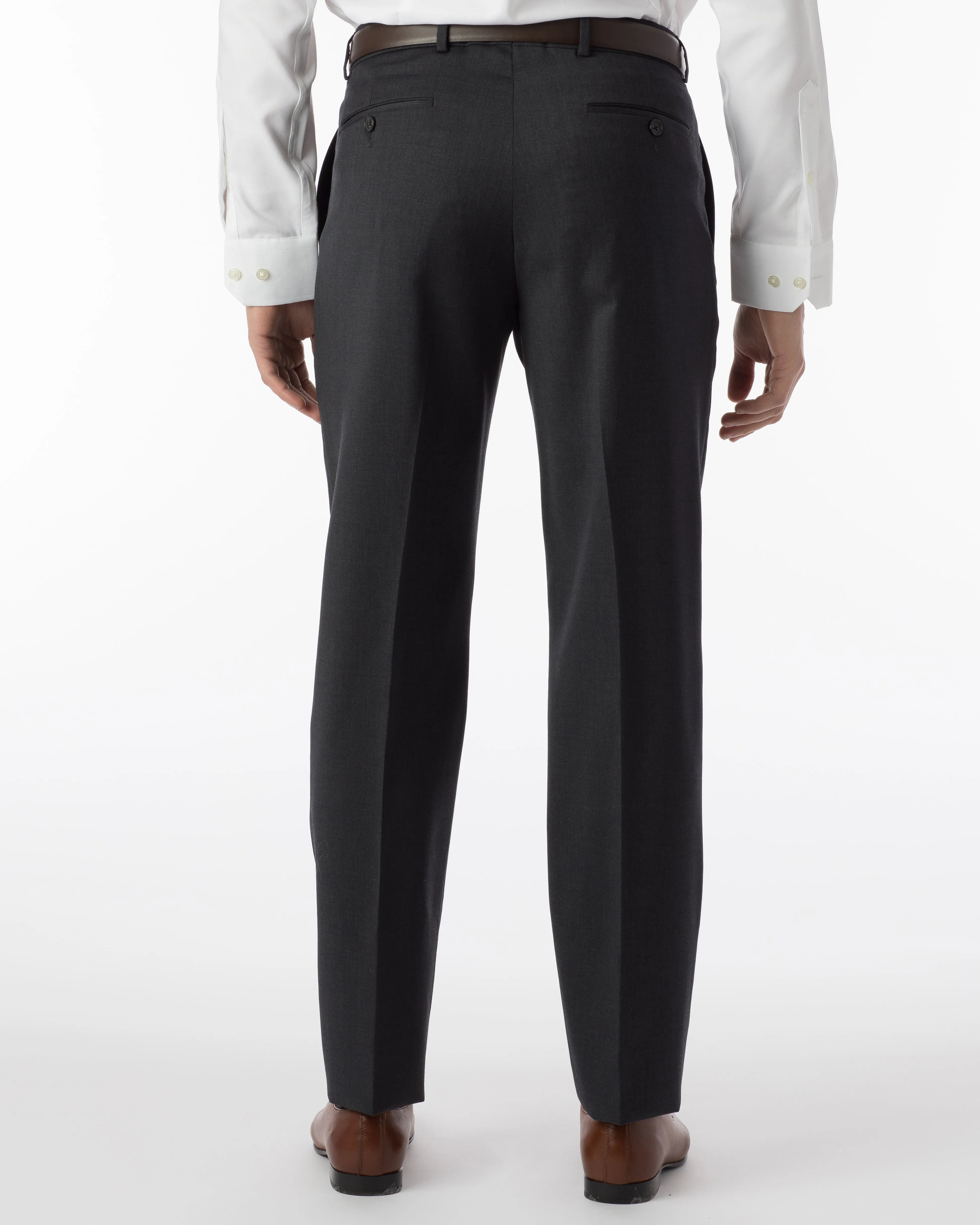 Ballin Pants - Soho Super 120's Gabardine - Charcoal