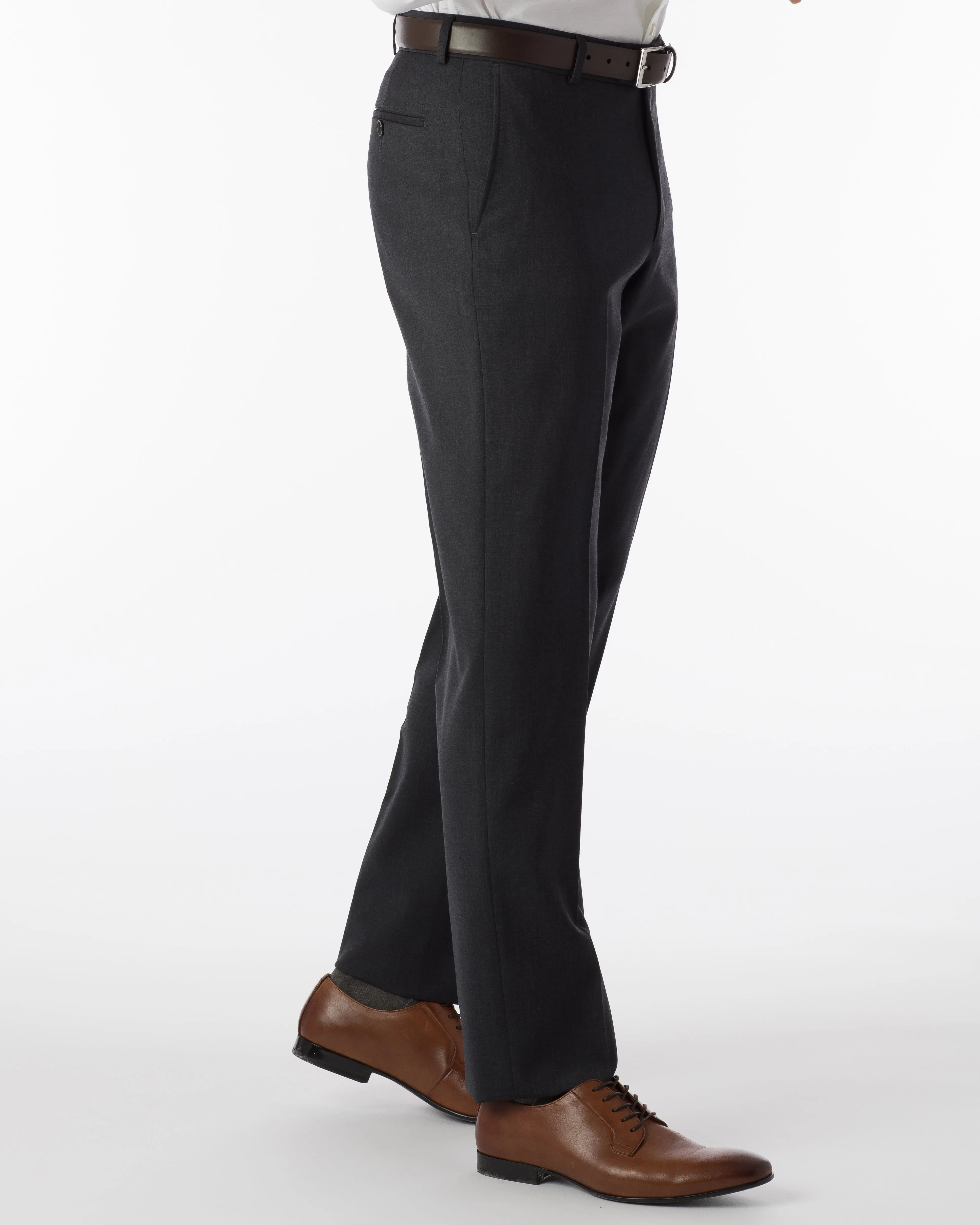 Ballin Pants - Soho Super 120's Gabardine - Charcoal