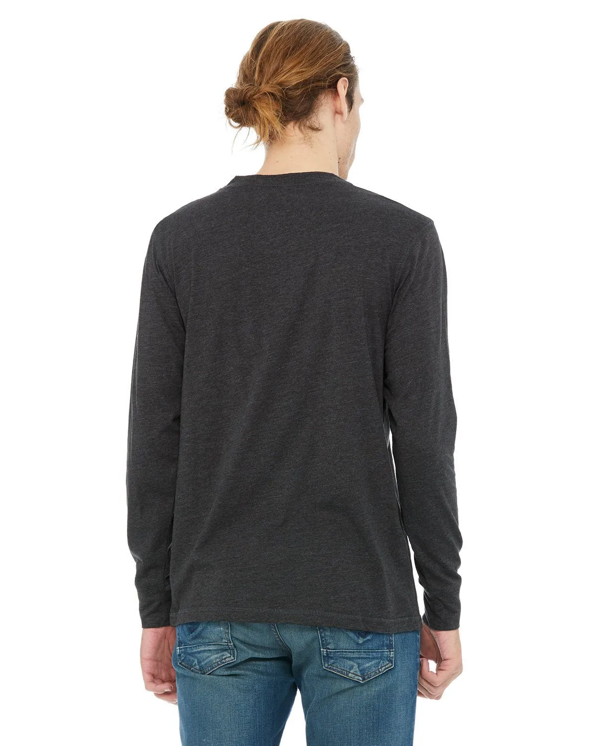 Bella   Canvas 3150 Men's Jersey Long-Sleeve Henley