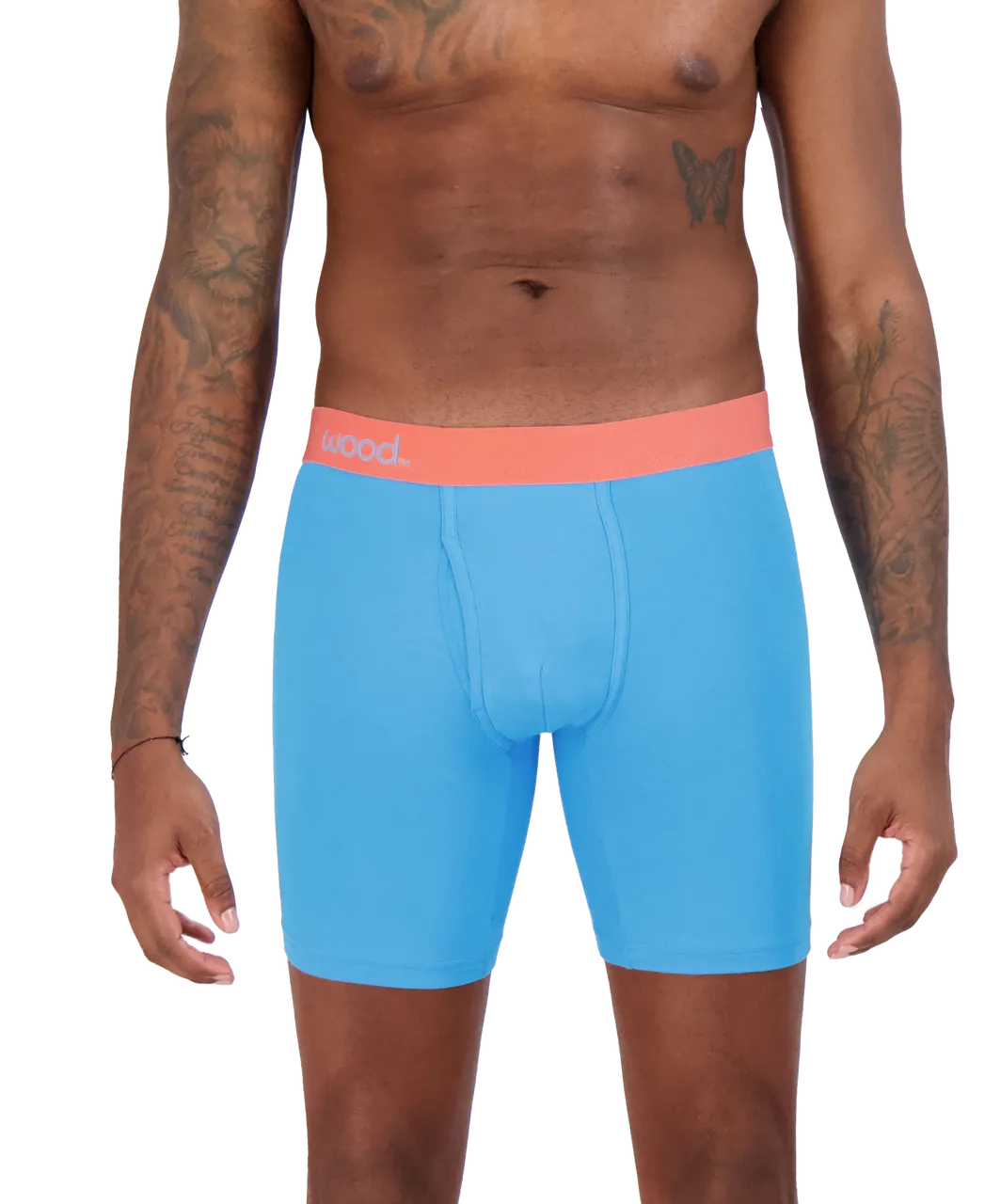 Biker Brief w/ Fly in Malibu by Wood Underwear