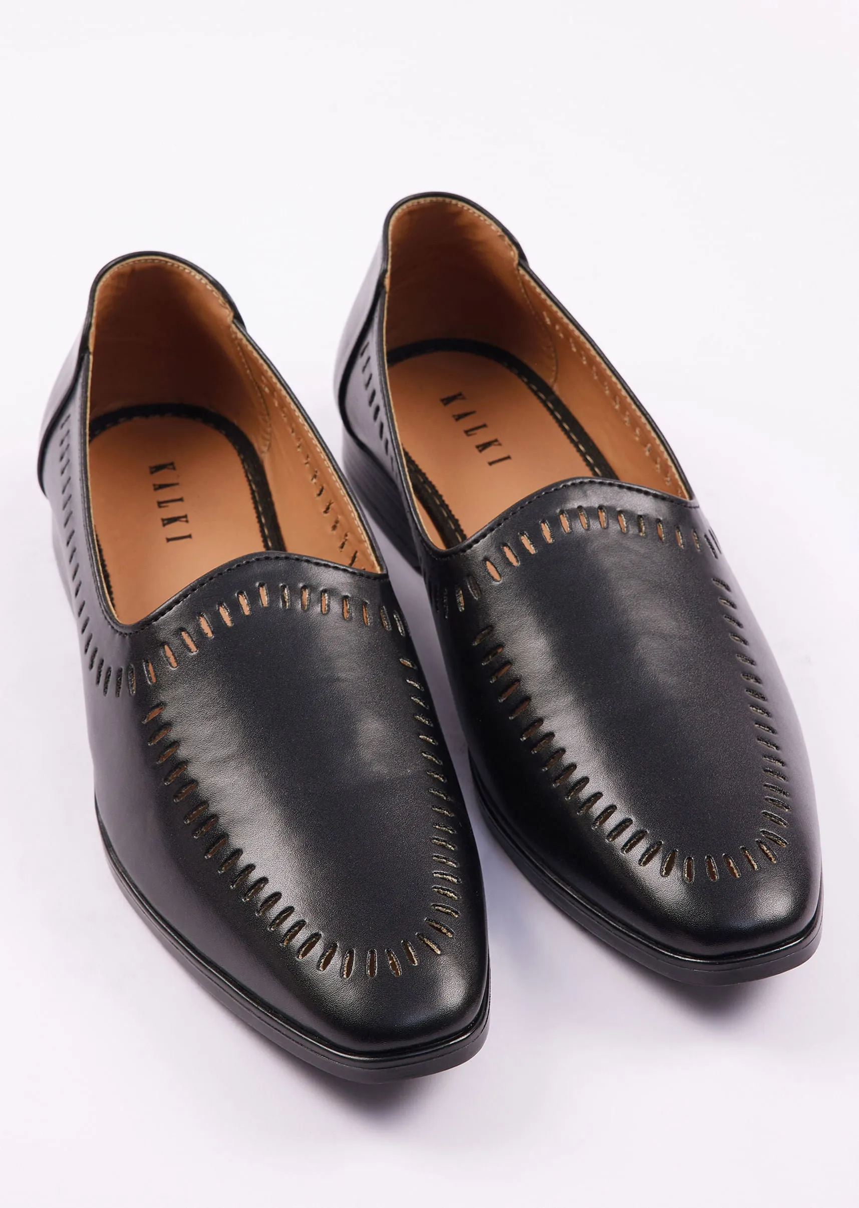 Black Ethnic Juttis For Men