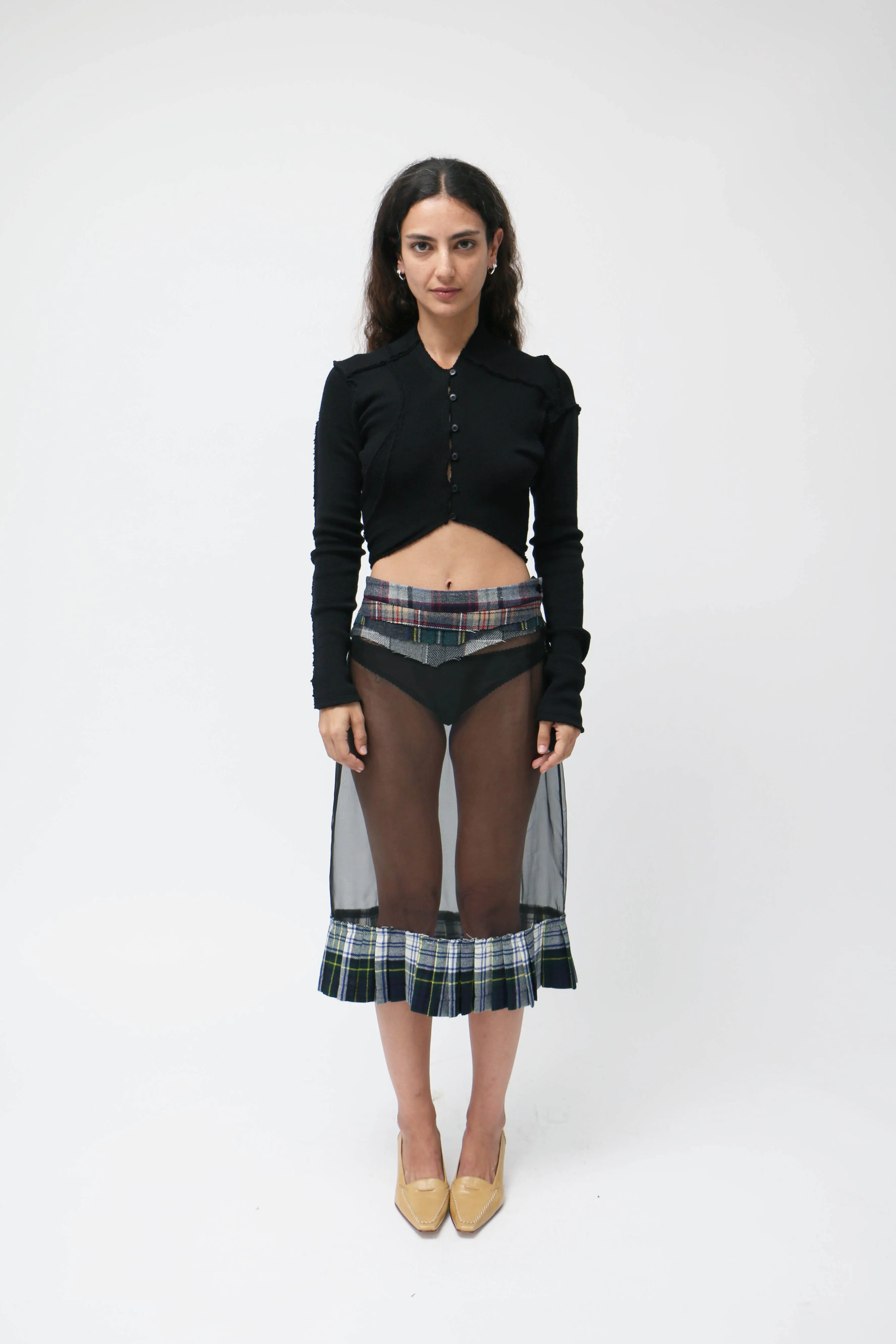 Black Knit Bolero
