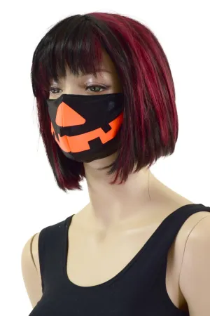 Black Mystique Pumpkin Face Mask