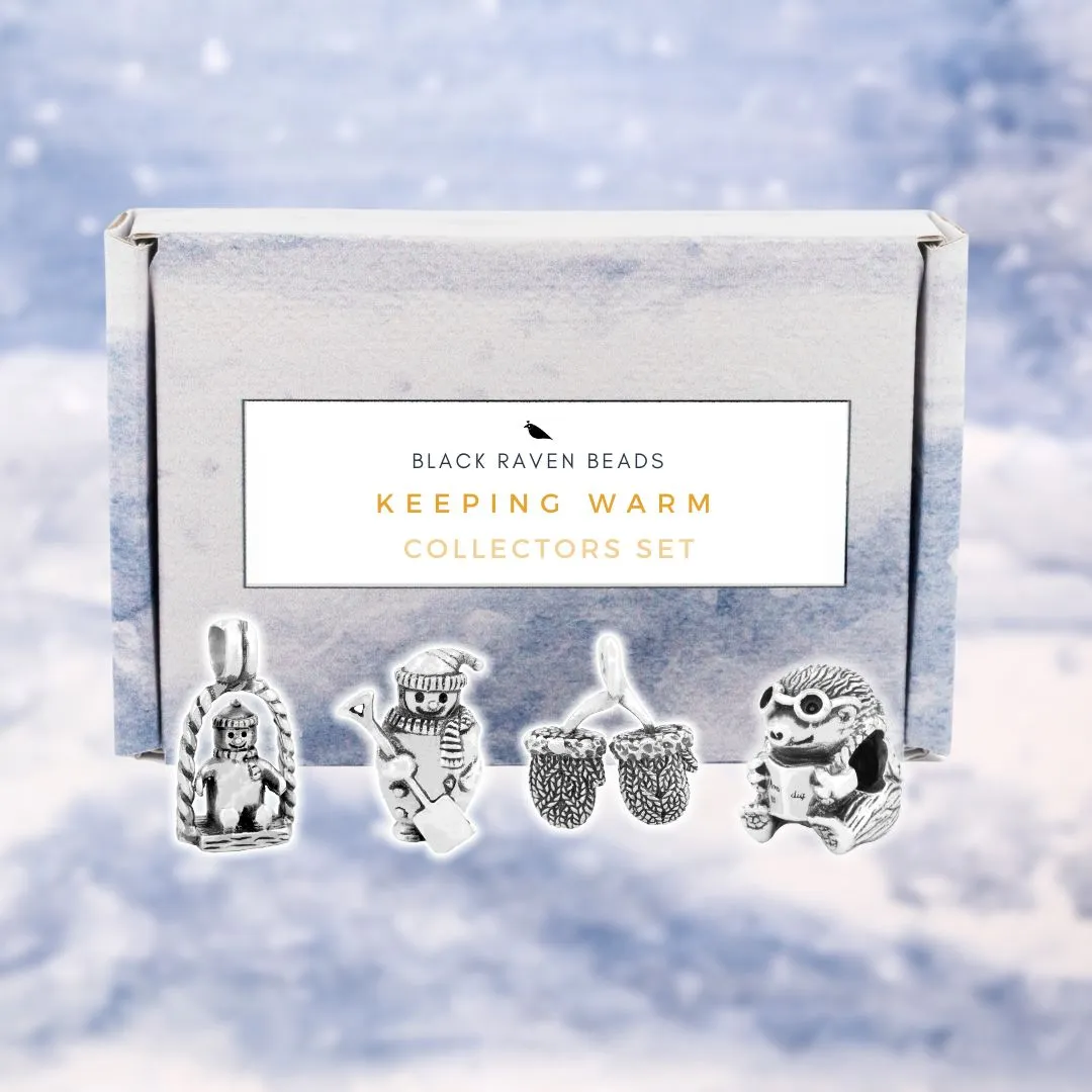 Black Raven Snowman Swing