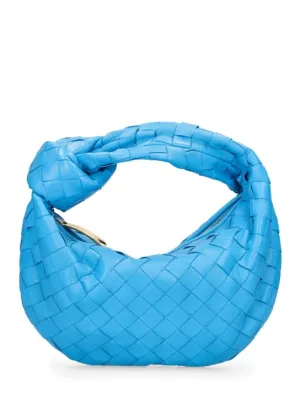 Bottega Veneta   Mini Jodie leather top handle bag 