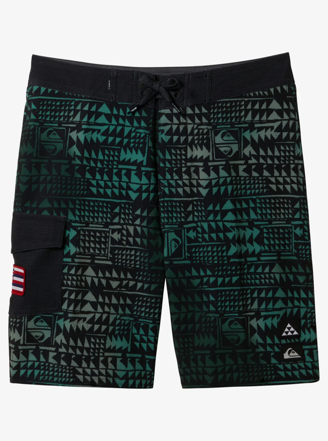 Boys 8-16 Surfsilk Hawaii 17" Boardshorts - Frosty Spruce