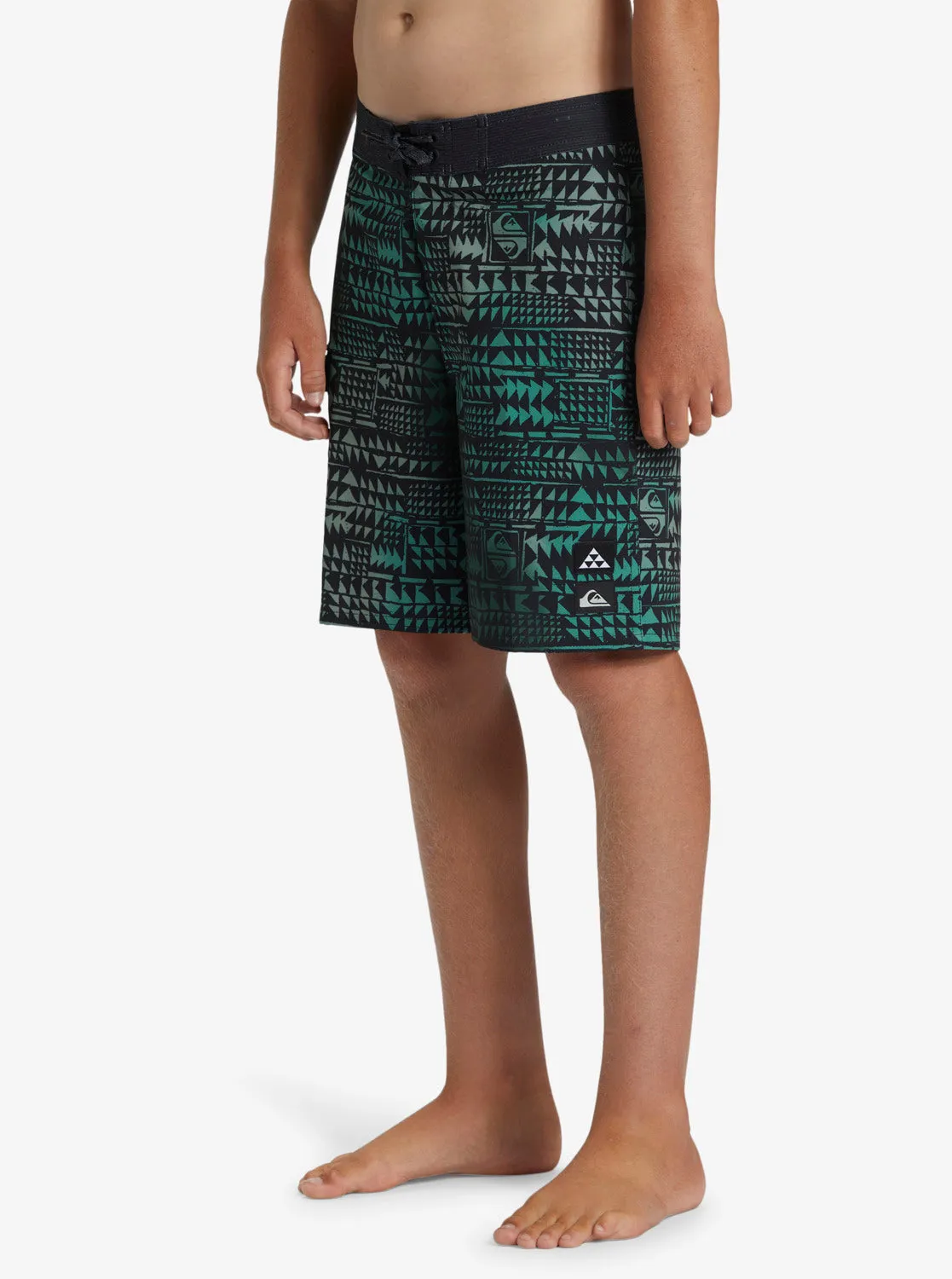 Boys 8-16 Surfsilk Hawaii 17" Boardshorts - Frosty Spruce