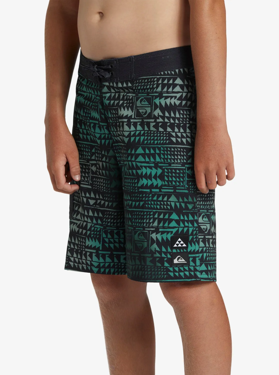 Boys 8-16 Surfsilk Hawaii 17" Boardshorts - Frosty Spruce