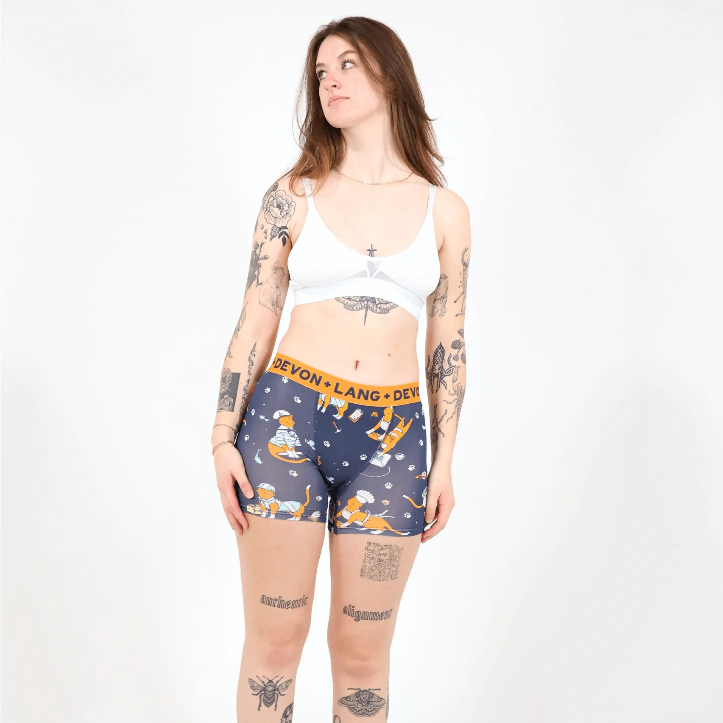 Bria Boxer Brief - Multi-Packs - Cats With Jobs/Otters/Party Shark