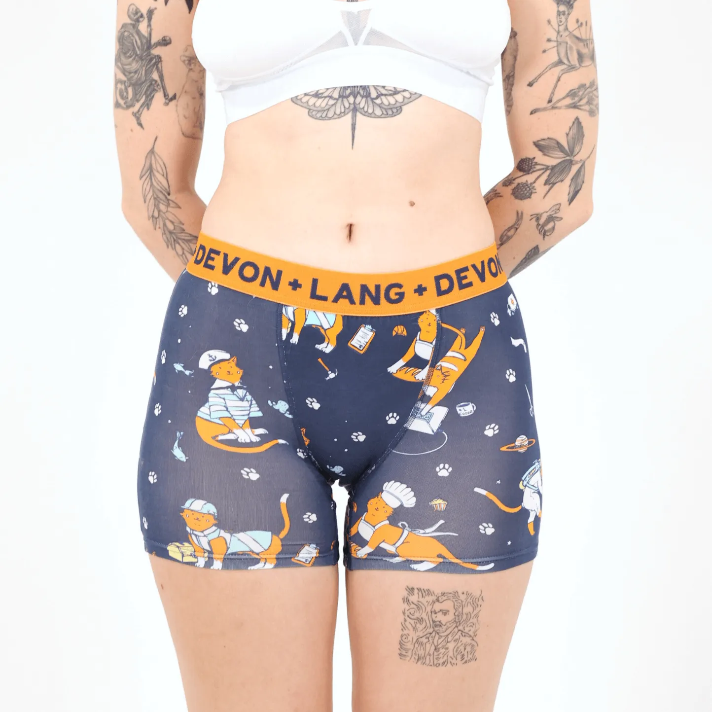 Bria Boxer Brief - Multi-Packs - Cats With Jobs/Otters/Party Shark