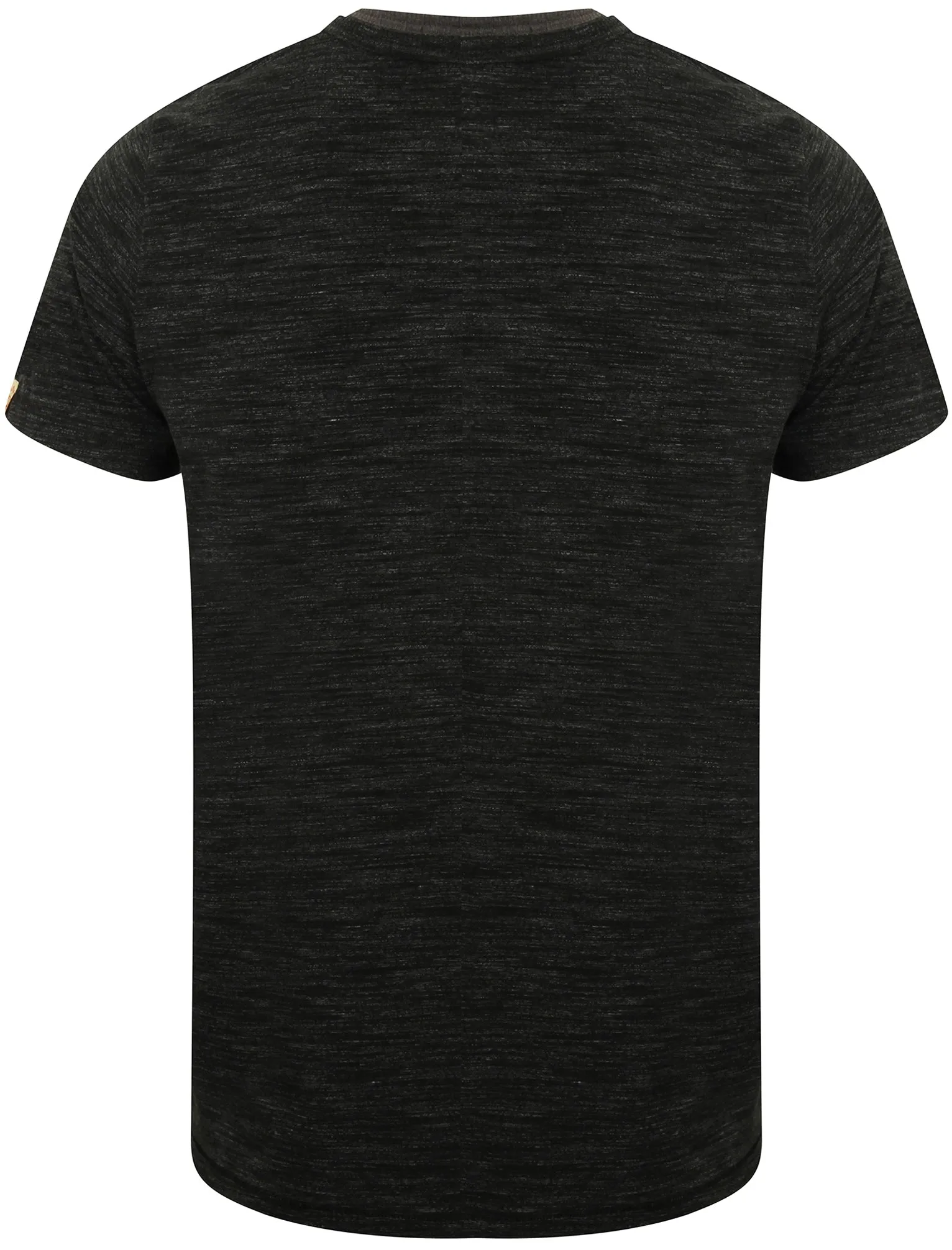 Buffalo Cove Mock Layer Henley T-Shirt in Black - Tokyo Laundry