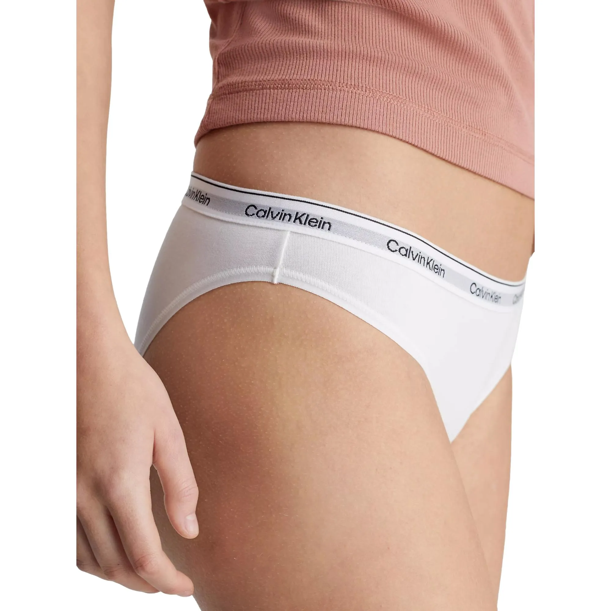 Calvin Klein Modern Logo Bikini 3 Pack - White/White/White