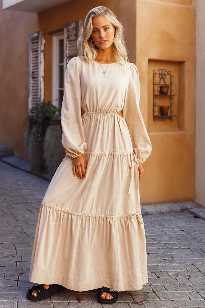 Caminito Maxi Dress Beige