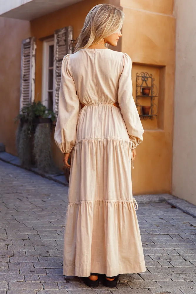 Caminito Maxi Dress Beige