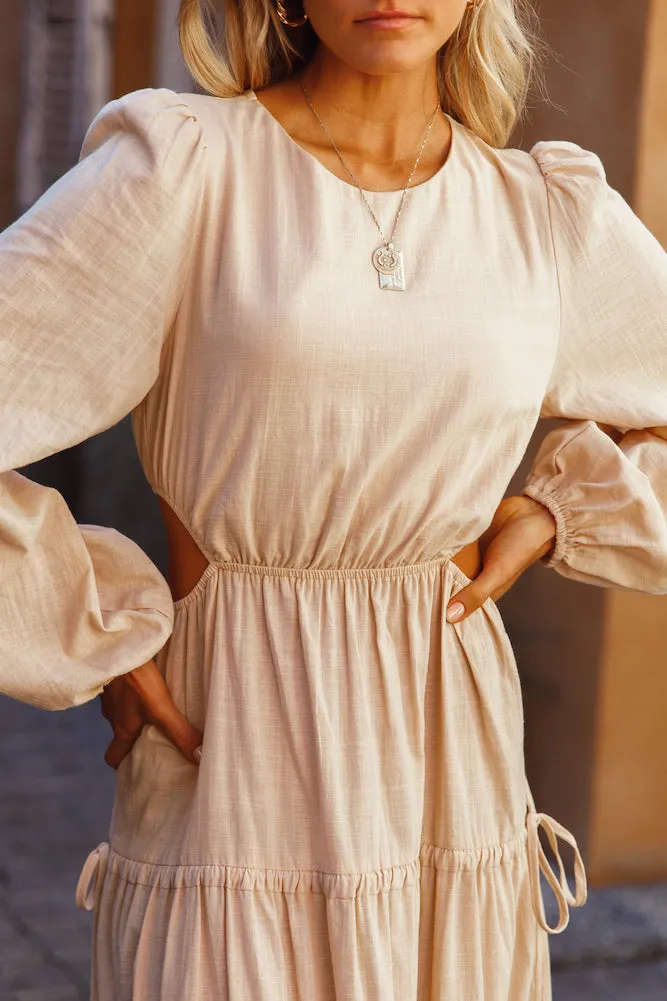 Caminito Maxi Dress Beige