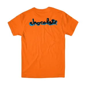 Chocolate Lifted Chunk T Shirt Orange