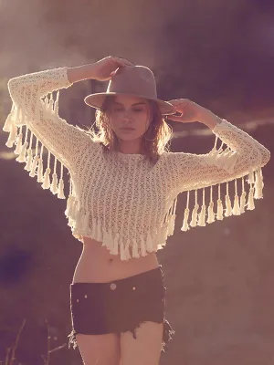 Crochet Rising Phoenix Sweater Jacket