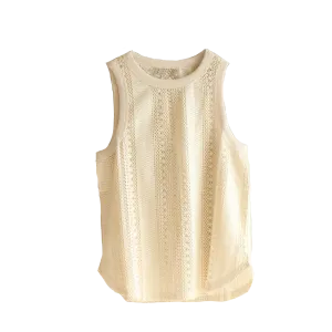 Crochet Sleeveless Tank Top