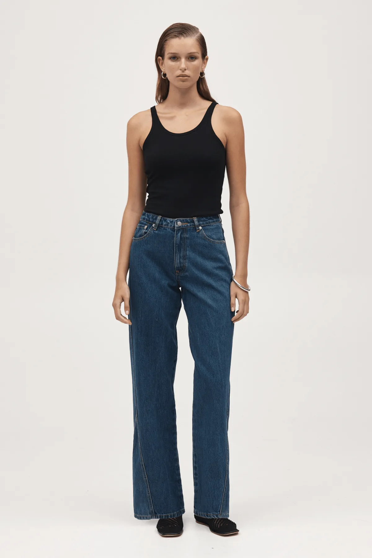 CURVE SEAM JEAN II HERITAGE BLUE