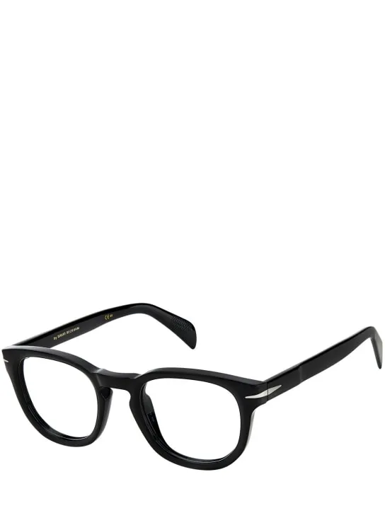 DB Eyewear by David Beckham   DB round acetate eyeglasses 
