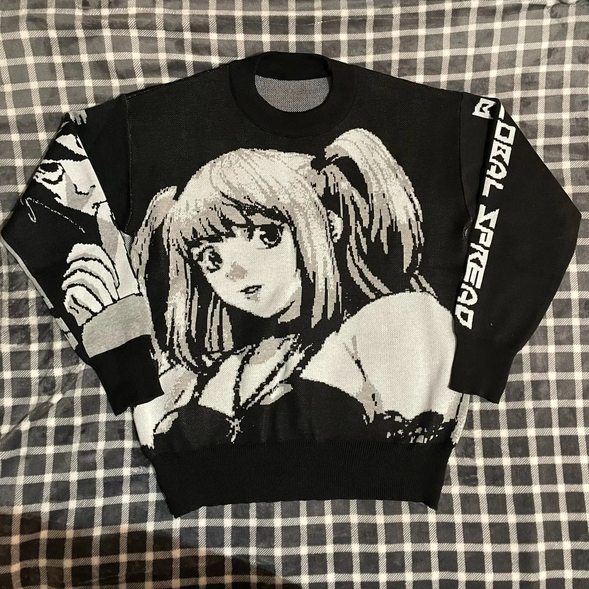 Death Note Misa Knitted Oversized Sweater