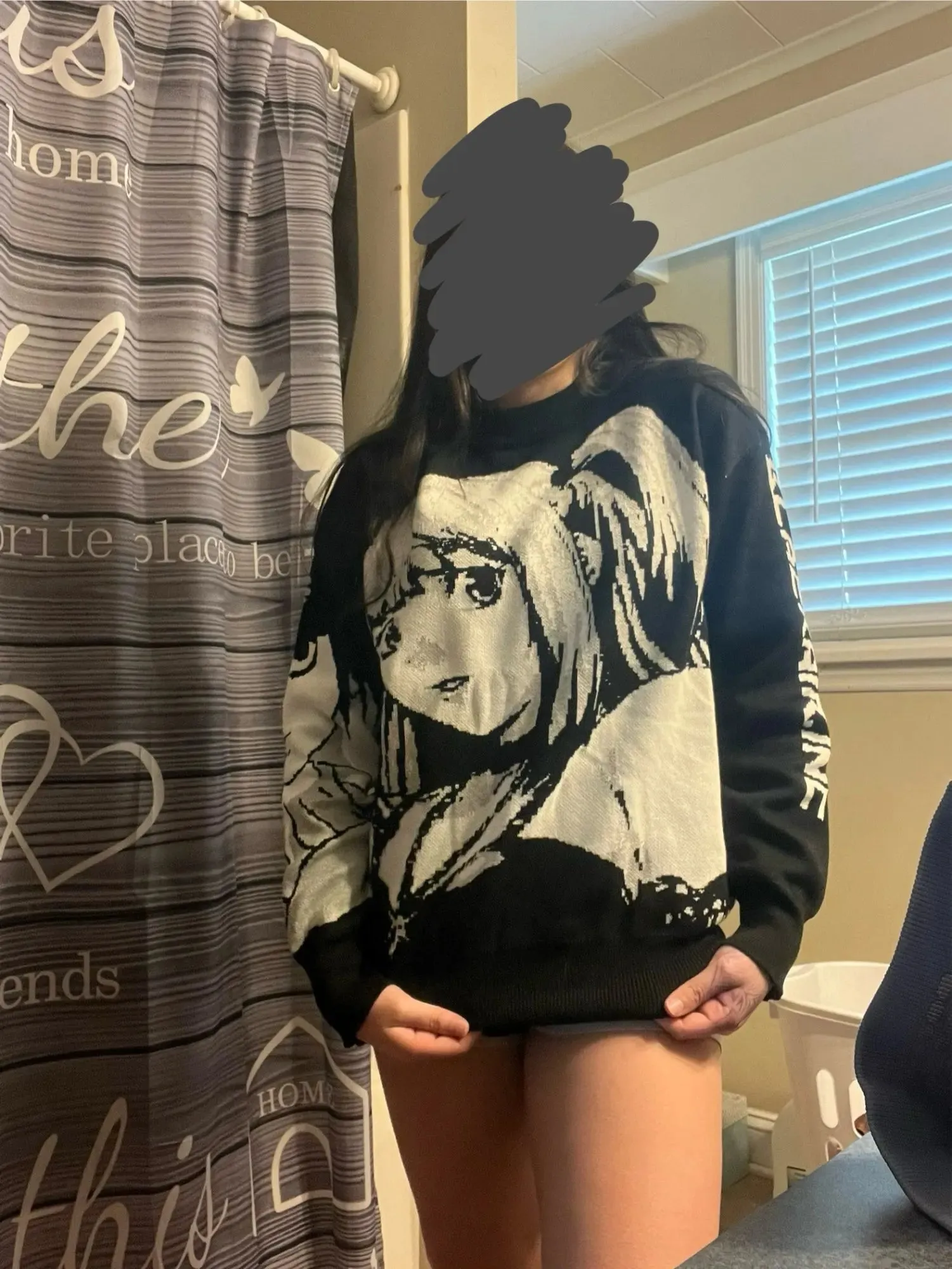 Death Note Misa Knitted Oversized Sweater