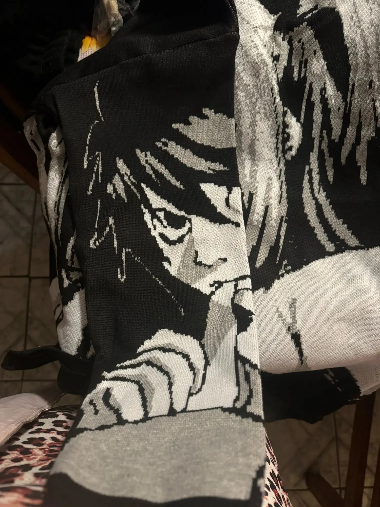 Death Note Misa Knitted Oversized Sweater