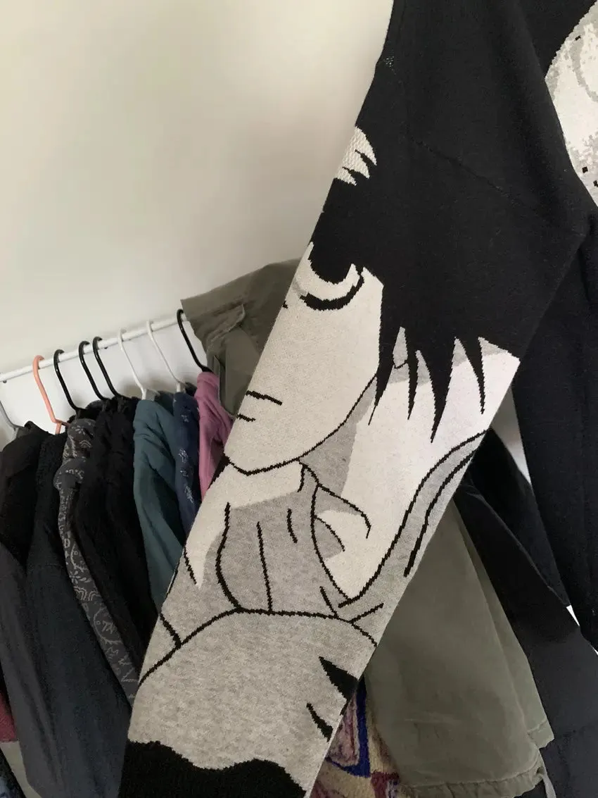 Death Note Misa Knitted Oversized Sweater