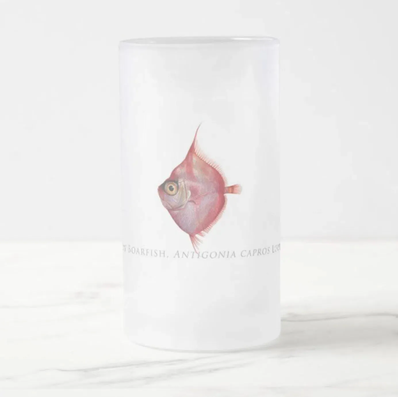 Deepbody Boarfish - Frosted Glass Stein