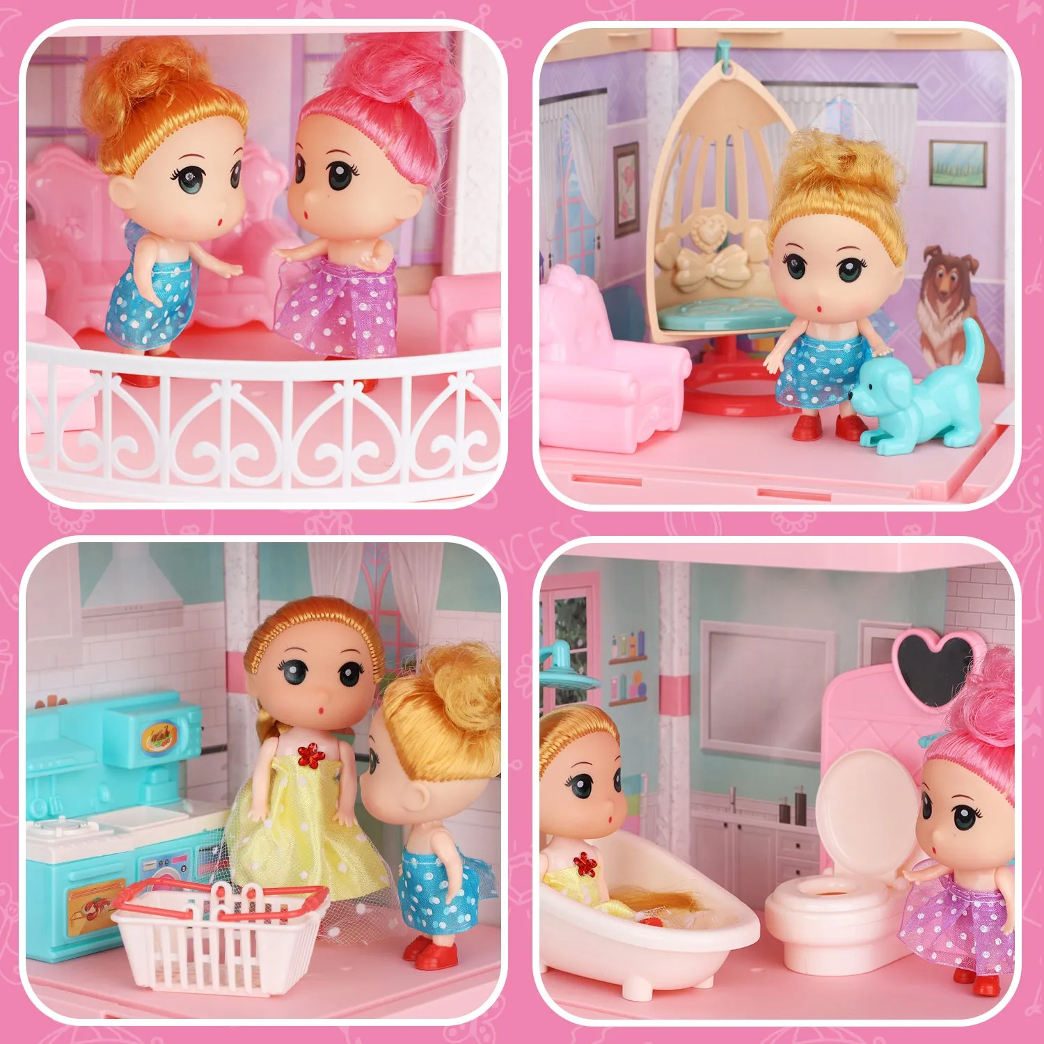Dollhouse Dreamhouse with Accessories