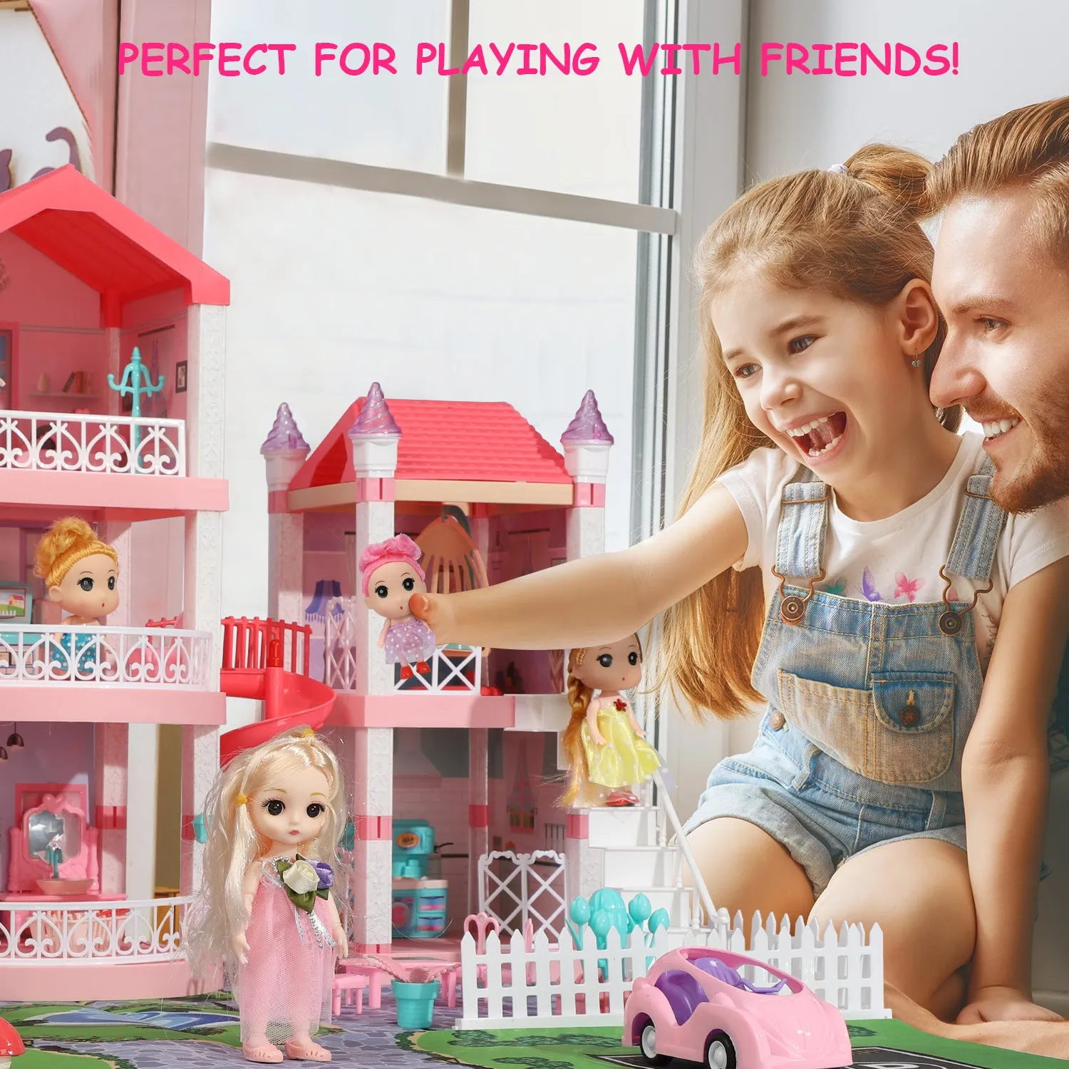 Dollhouse Dreamhouse with Accessories