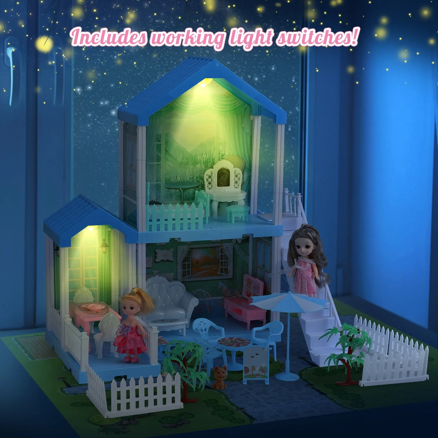 Dollhouse Dreamhouse with Accessories