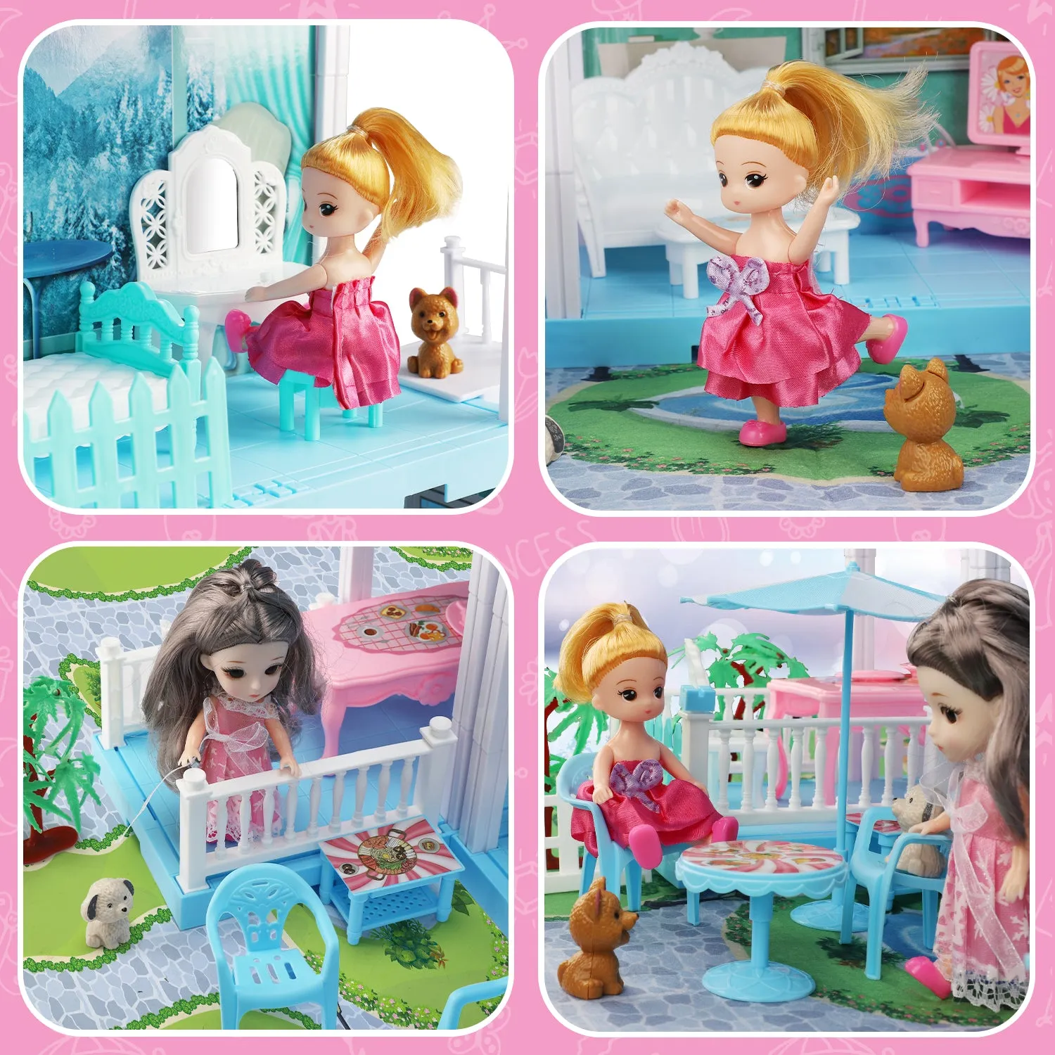 Dollhouse Dreamhouse with Accessories