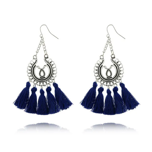 Drop Dangle Vintage Ethnic Tassel