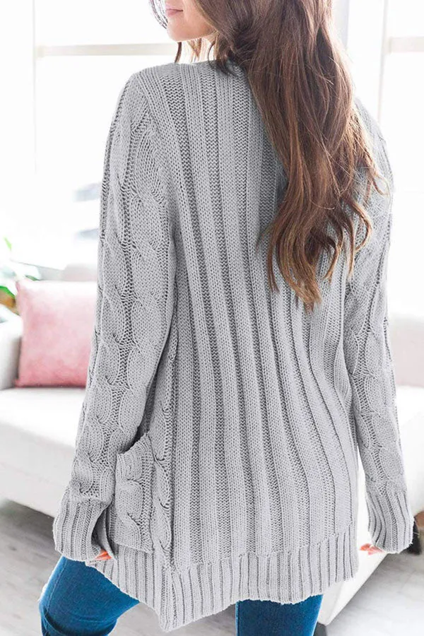 Dunnmall Casual V-Neck Single Breasted Coat