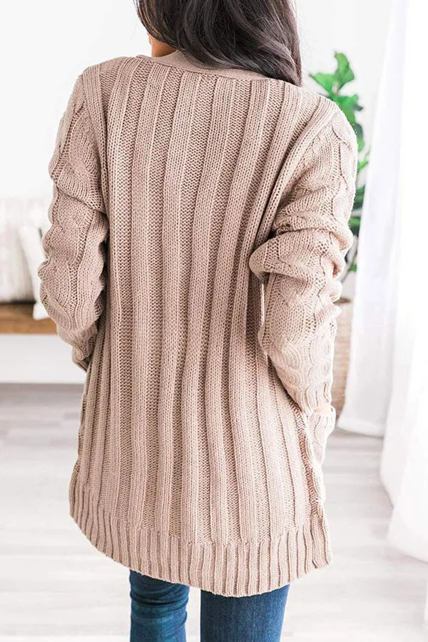 Dunnmall Casual V-Neck Single Breasted Coat