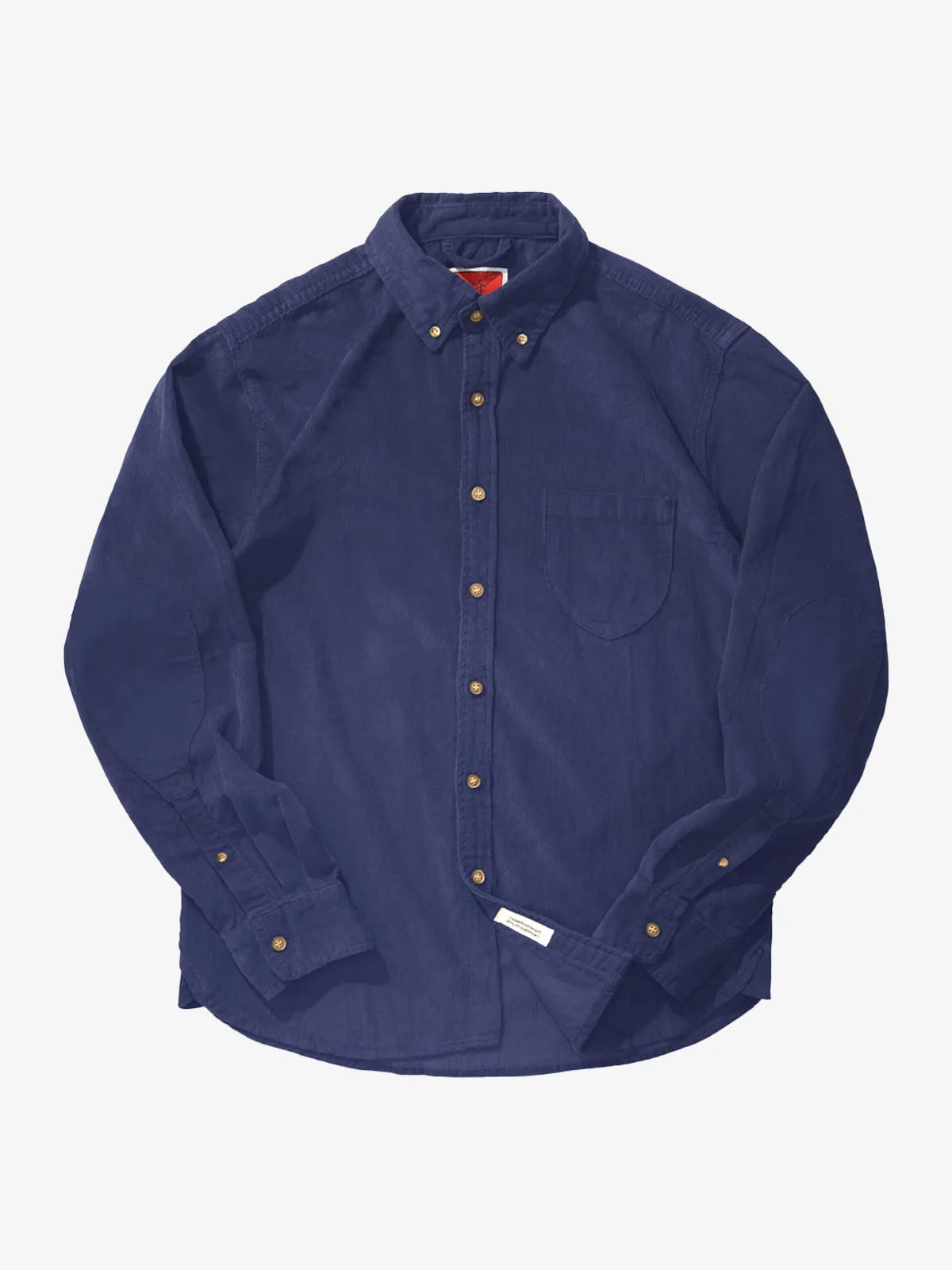 Elbow Patch Corduroy Work Shirt