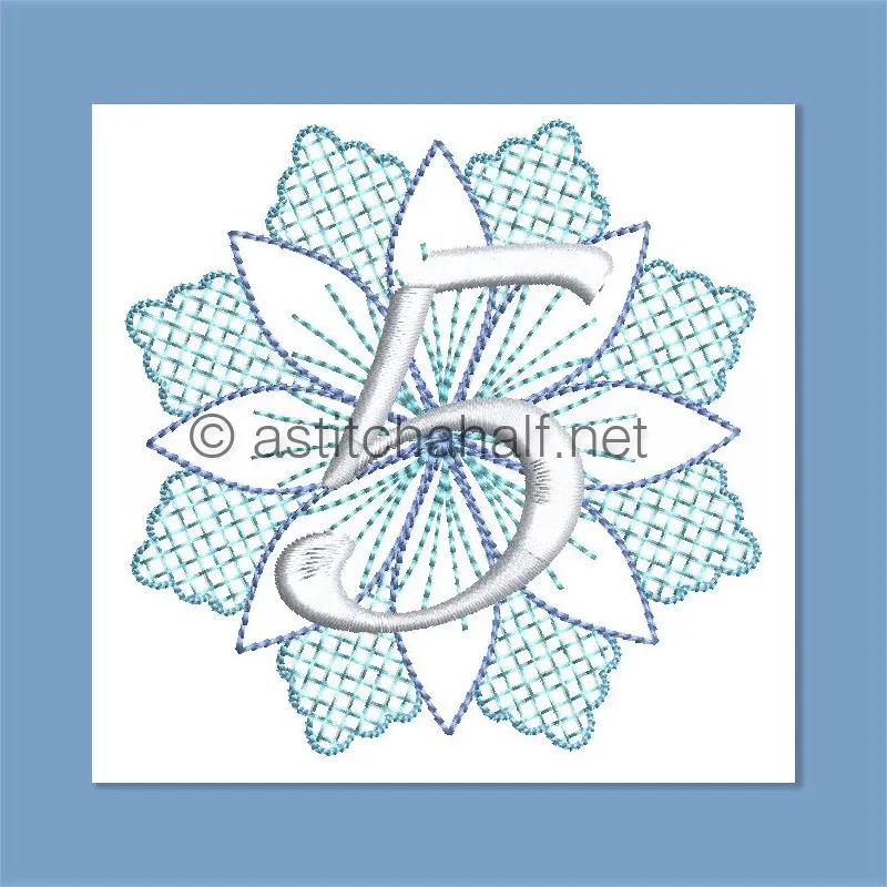 Frost and Frozen Monogram Number 5