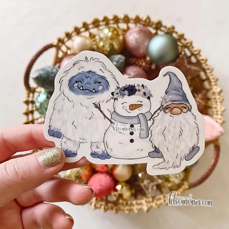 Frosty Friends Sticker