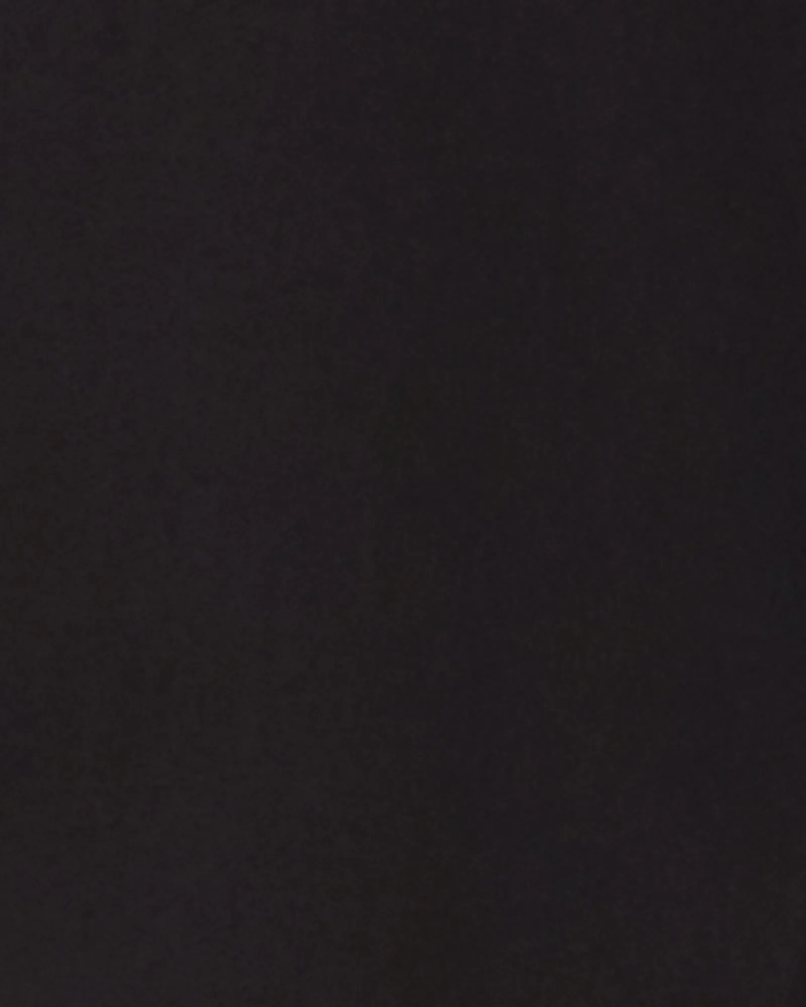 Hazel Front Zip Twill Pant | RICH BLACK